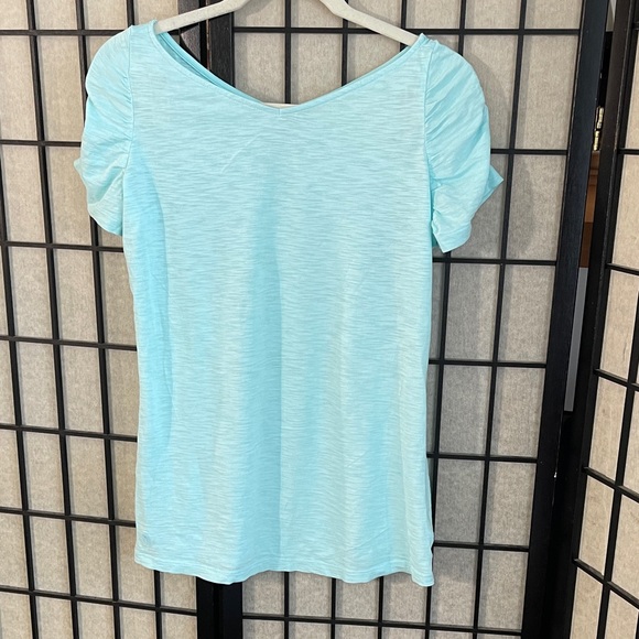 Lilly Pulitzer Light Blue Women's Top - Picture 1 of 3